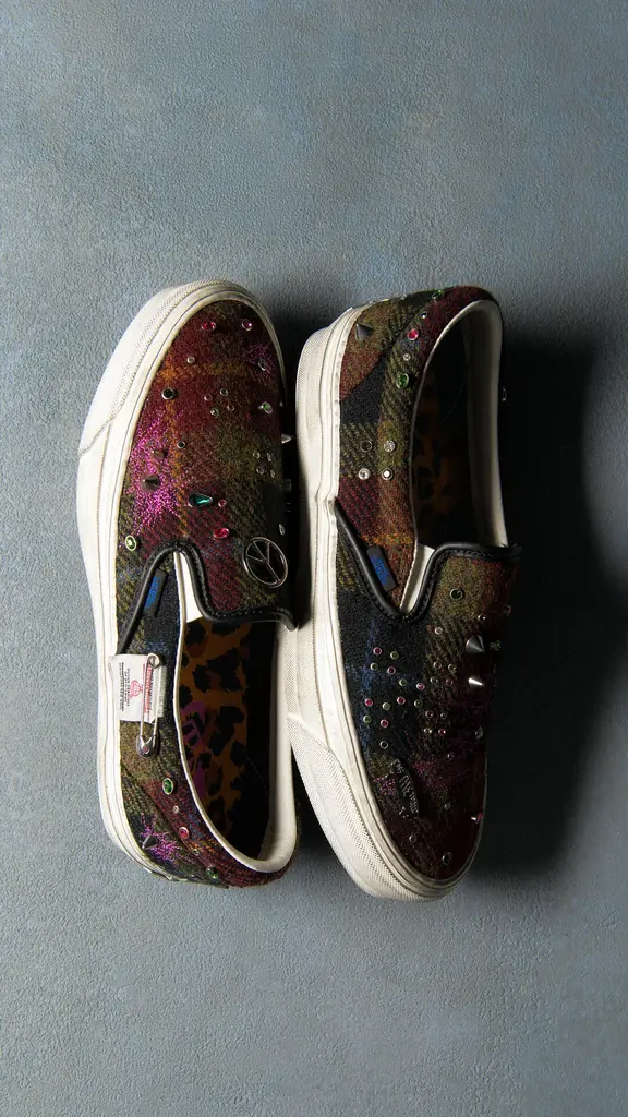 Vans x Harris Tweed® Collection スコットランドで100%純羊毛を手織りした、クラフトマンシッ  プの結晶 画像 5