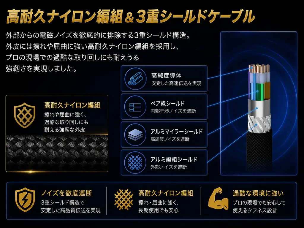 国内初※の次世代規格「HDMI 2.2」に対応した「Ultra 96 HDMI®認証ケーブル」を市場投入！ 画像 7