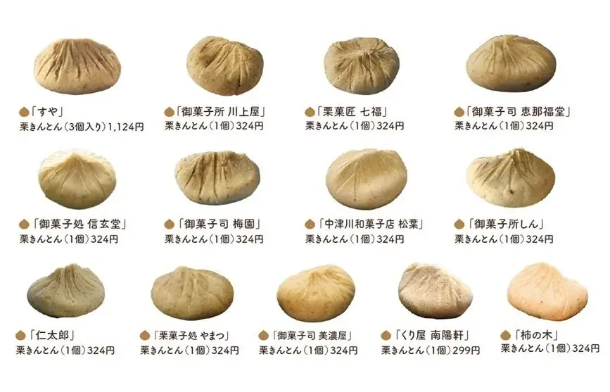 【阪神梅田本店】秋の味覚といえば、“栗”。13店舗の栗きんとんが勢揃いする「岐阜・中津川 栗きんとん祭2026」を開催！ 画像 2