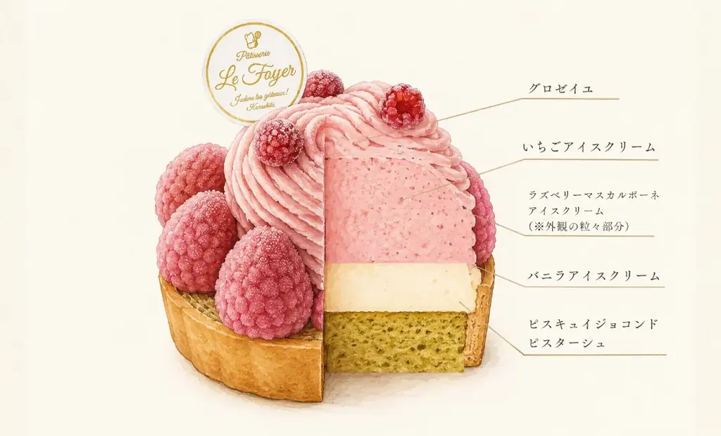 「ケーキを凍らせた」のではありません。創業34年の洋菓子店が、アイスクリームで“ケーキ”をつくる「アイスケーキ」を10月より本格販売 画像 3
