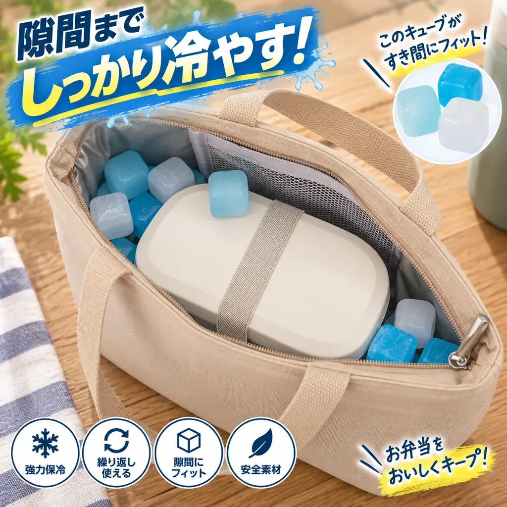 クーラーボックス 開けたら、また水浸しだった。「氷だから仕方ない」と何年も諦めてきた人へ。釣りにもキャンプにも使える”溶けない 氷” DRESSのブロック型 保冷剤 の話 画像 14