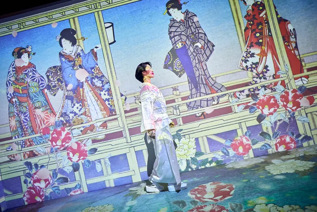 一旗プロデュース「動き出す浮世絵ミュージアム GINZA」が、9月24日から27日まで東京ビッグサ イトで開催される「ツーリズムEXPOジャパン2026」に初出展。2027年春、東京・銀座に開業。 画像 12
