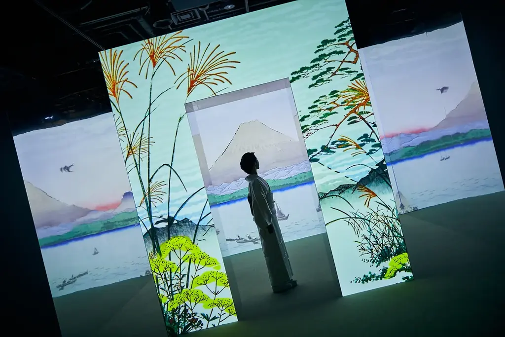 一旗プロデュース「動き出す浮世絵ミュージアム GINZA」が、9月24日から27日まで東京ビッグサ イトで開催される「ツーリズムEXPOジャパン2026」に初出展。2027年春、東京・銀座に開業。 画像 9