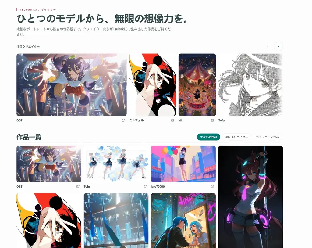 AI創作プラットフォーム「PixAI」、自社開発のアニメ特化モデル「Tsubaki.3」をリリース。技術レポートを公開し、タグ付けモデルはオープンソース化 画像 13