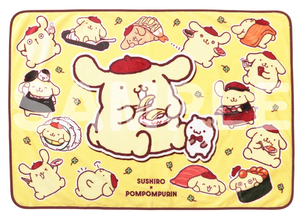 祝デビュー30周年！「2026年サンリオキャラクター大賞」で1位を獲得した『ポムポムプリン』とスシローが初コラボ！＜10月7日（水）より全国のスシローにてコラボ開始＞ 画像 23