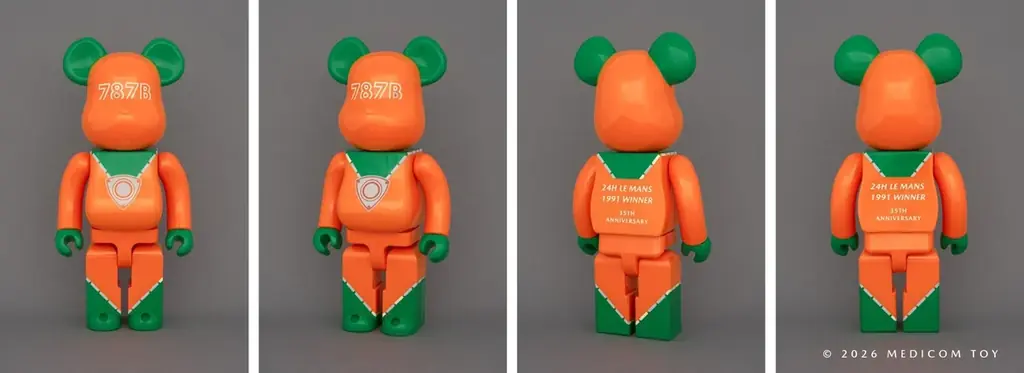 マツダとベアブリックが初コラボレーション、ル・マン優勝35周年記念「BE@RBRICK × MAZDA 787B」を発売 画像 2