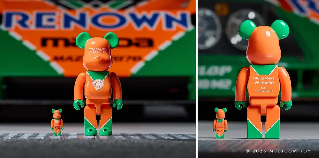 マツダとベアブリックが初コラボレーション、ル・マン優勝35周年記念「BE@RBRICK × MAZDA 787B」を発売 画像 3