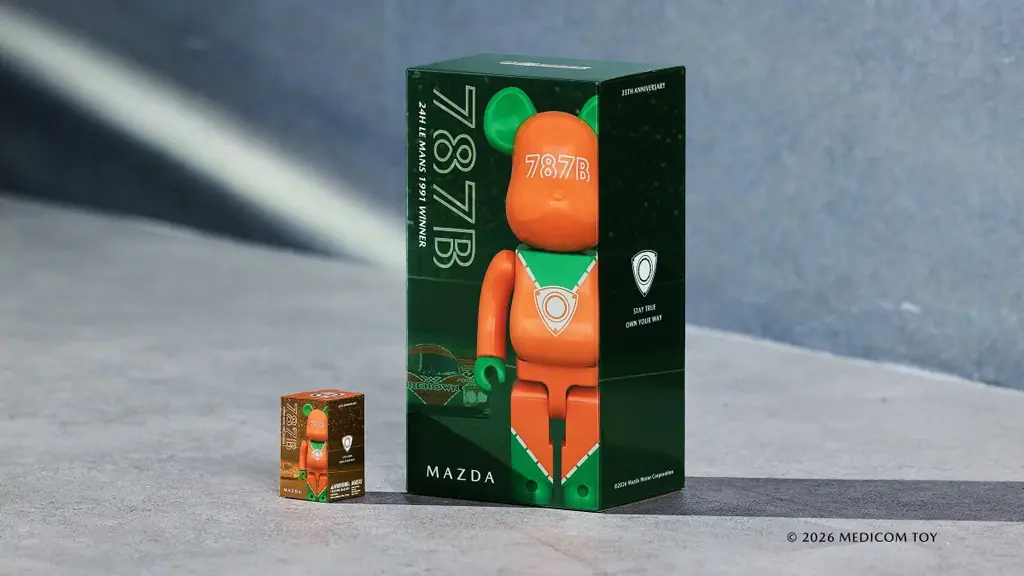 マツダとベアブリックが初コラボレーション、ル・マン優勝35周年記念「BE@RBRICK × MAZDA 787B」を発売 画像 5