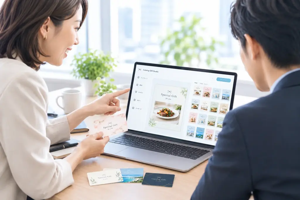 全事業者をギフト会社に！自社商品をギフトとして届ける「Catalog Gift Studio（カタログギフトスタジオ）」を10月1日提供開始 画像 3