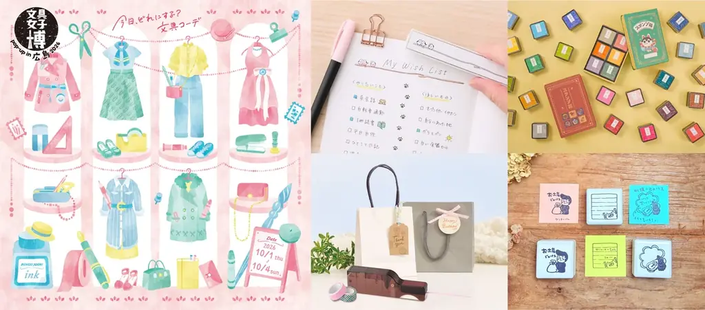 10/1開幕｜文具女子博 in 広島でシヤチハタ新作＆限定