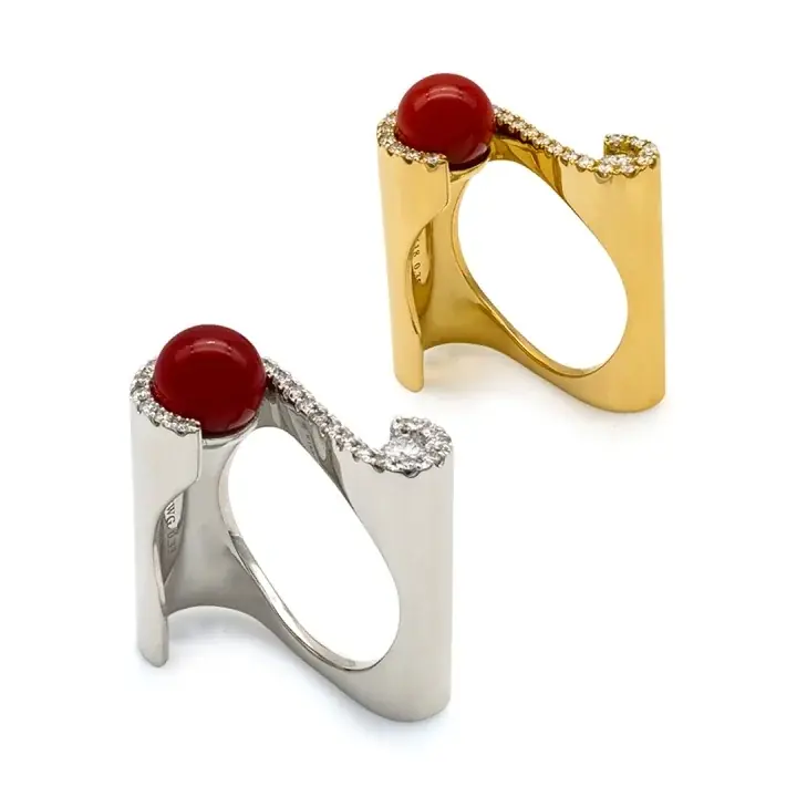 【阪急うめだ本店】“Japan Made”の宝石珊瑚のジュエリーに注目。「KAWAMURA」Coral Beyond Tradition を9月30日(水)より開催 画像 4