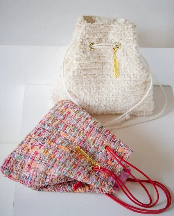 【阪急うめだ本店】イタリア発の名入れ刺繍ブランド「リカーミ・ヴェロニカ」と「シャルマントサック」のコラボ実現！数量限定バックにその場で名入れも。世界にひとつの特別アイテムが登場 画像 4