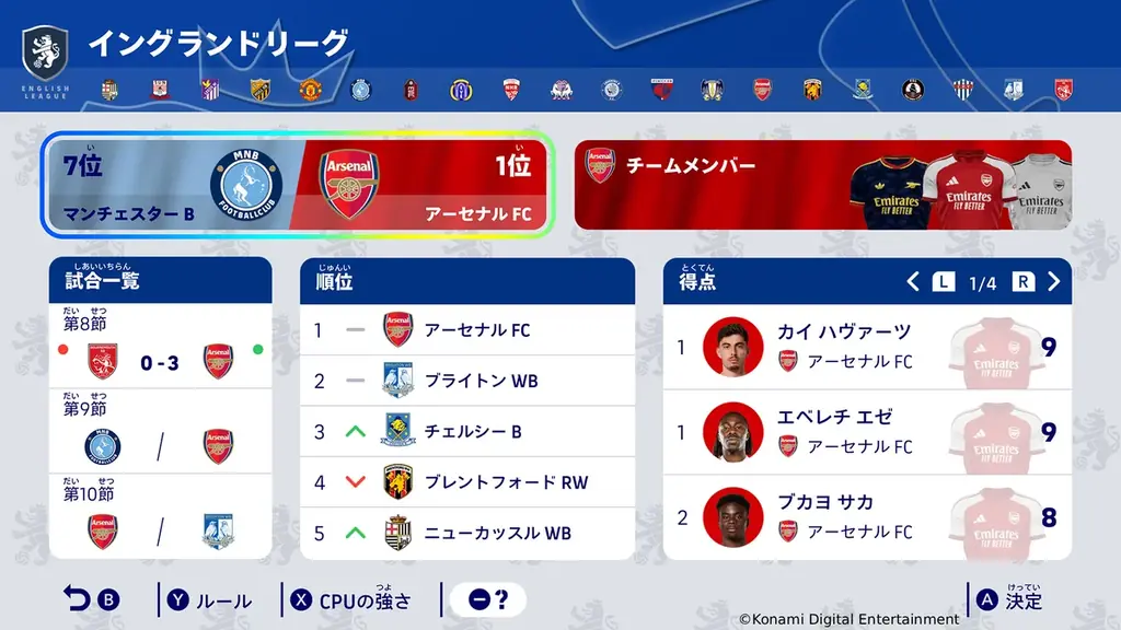 「ウイイレ」から始まった本格サッカーアクションゲーム『eFootball™ Kick-Off!』に、無料アップデートで9月24日から新モードを搭載！ 画像 4
