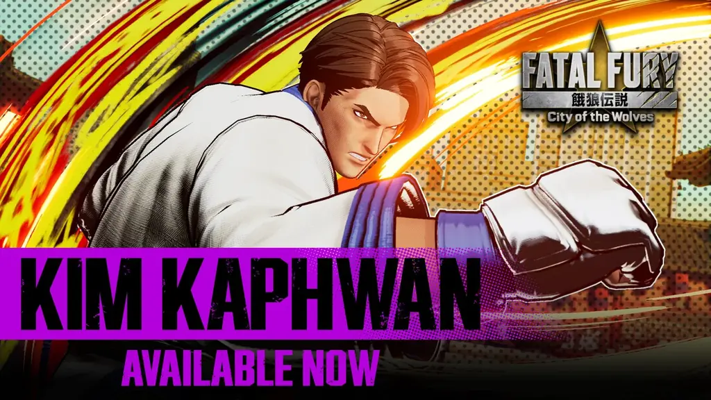 『餓狼伝説 City of the Wolves』 Season Pass 3 DLCキャラクター 「キム・カッファン」 が本日より配信開始！ 大張正己氏が監督するアニメーショントレーラーも公開！ 画像 1
