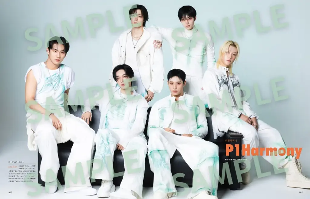 P1Harmonyが初カバーの 『韓流ぴあ』11月号本日発売 画像 3
