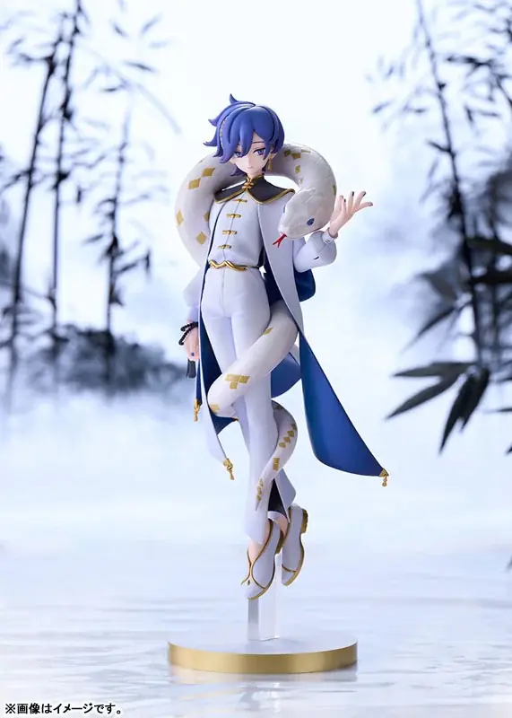『初音ミク×グッスマ イラストコンテスト 第5回』より、「KAITO チャイナスタイルVer.」のフィギュアが登場。あみあみにて予約受付中。 画像 4