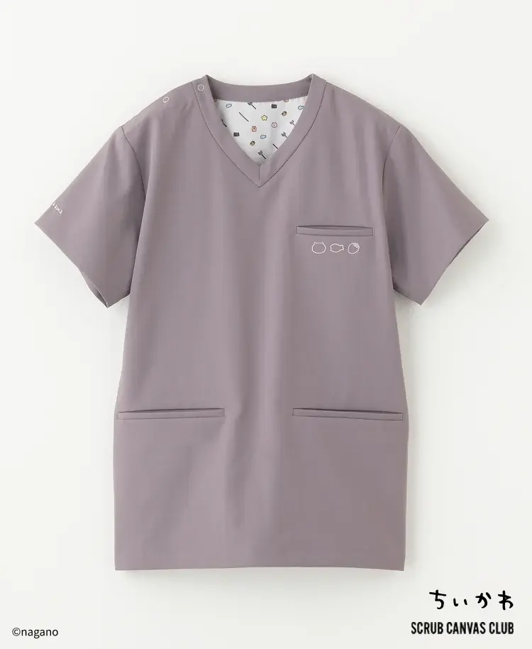 クラシコ「ちいかわ」コレクションが登場。医療現場に馴染む上品な4色のスクラブが2026年10月1日(木)発売：メディカルアパレルブランド「クラシコ」 画像 6