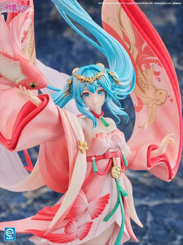 人気イラストレーターATDan氏と「Hanasa」氏の描く『初音ミク　金魚Ver.』が 1/7スケールフィギュアに！ 画像 11