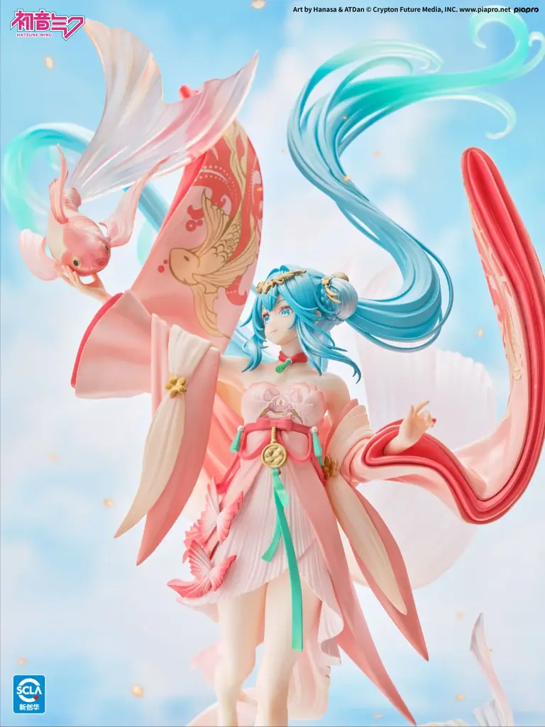 人気イラストレーターATDan氏と「Hanasa」氏の描く『初音ミク　金魚Ver.』が 1/7スケールフィギュアに！ 画像 12