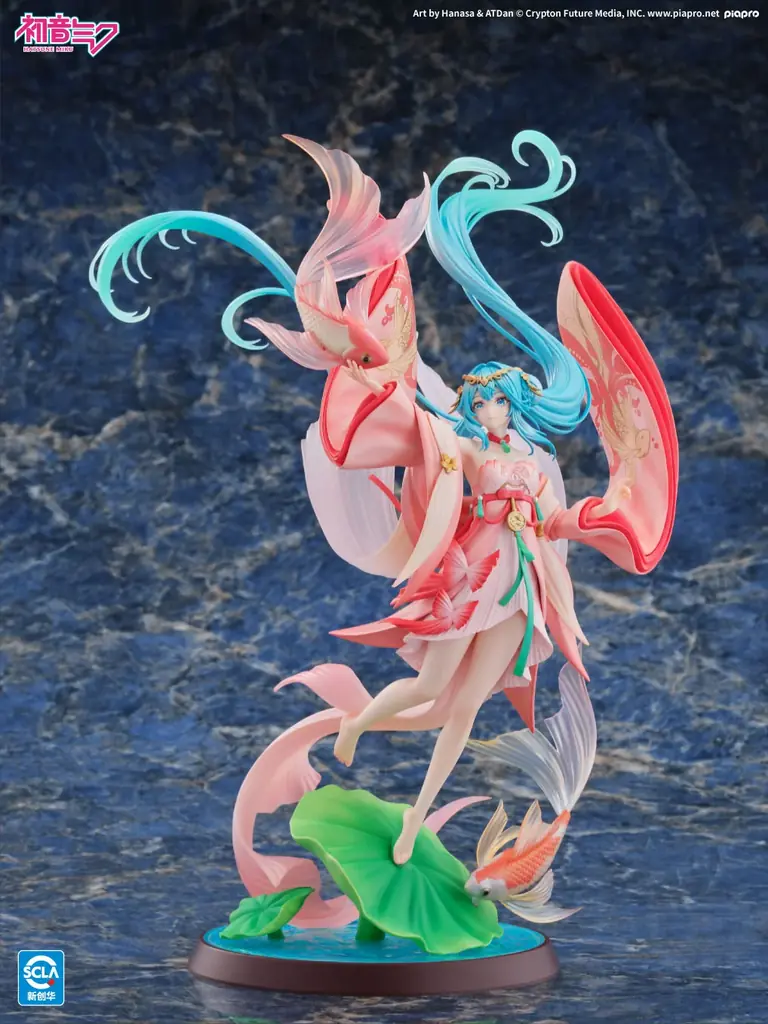 人気イラストレーターATDan氏と「Hanasa」氏の描く『初音ミク　金魚Ver.』が 1/7スケールフィギュアに！ 画像 2