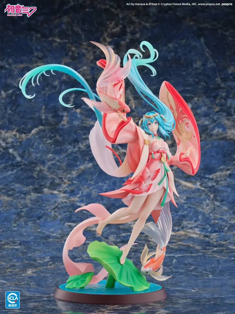 人気イラストレーターATDan氏と「Hanasa」氏の描く『初音ミク　金魚Ver.』が 1/7スケールフィギュアに！ 画像 3