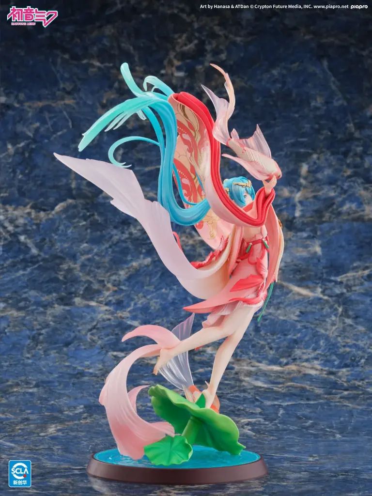 人気イラストレーターATDan氏と「Hanasa」氏の描く『初音ミク　金魚Ver.』が 1/7スケールフィギュアに！ 画像 4