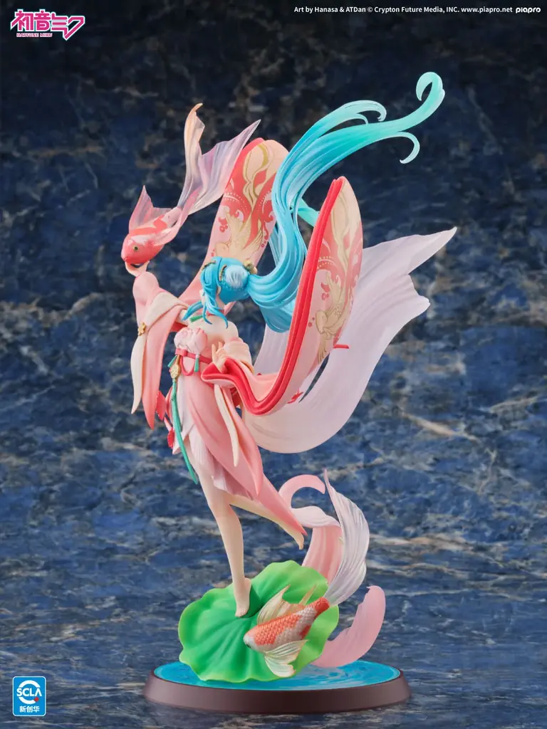 人気イラストレーターATDan氏と「Hanasa」氏の描く『初音ミク　金魚Ver.』が 1/7スケールフィギュアに！ 画像 6