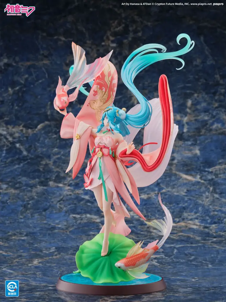 人気イラストレーターATDan氏と「Hanasa」氏の描く『初音ミク　金魚Ver.』が 1/7スケールフィギュアに！ 画像 7
