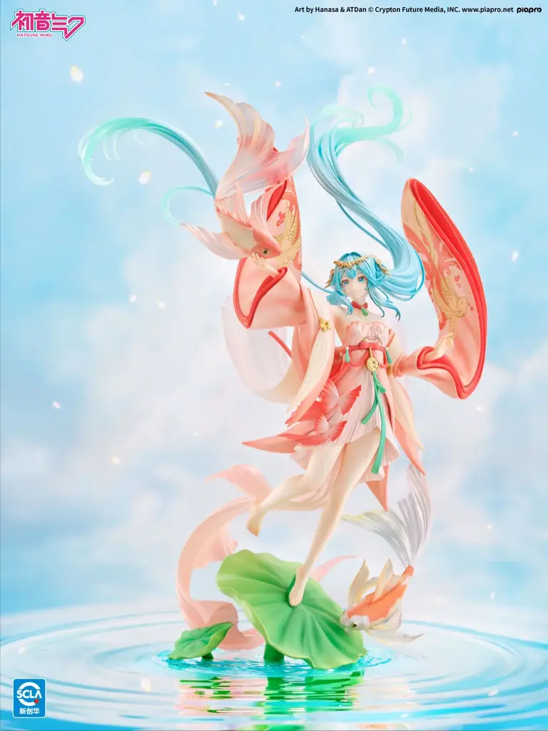 人気イラストレーターATDan氏と「Hanasa」氏の描く『初音ミク　金魚Ver.』が 1/7スケールフィギュアに！ 画像 8
