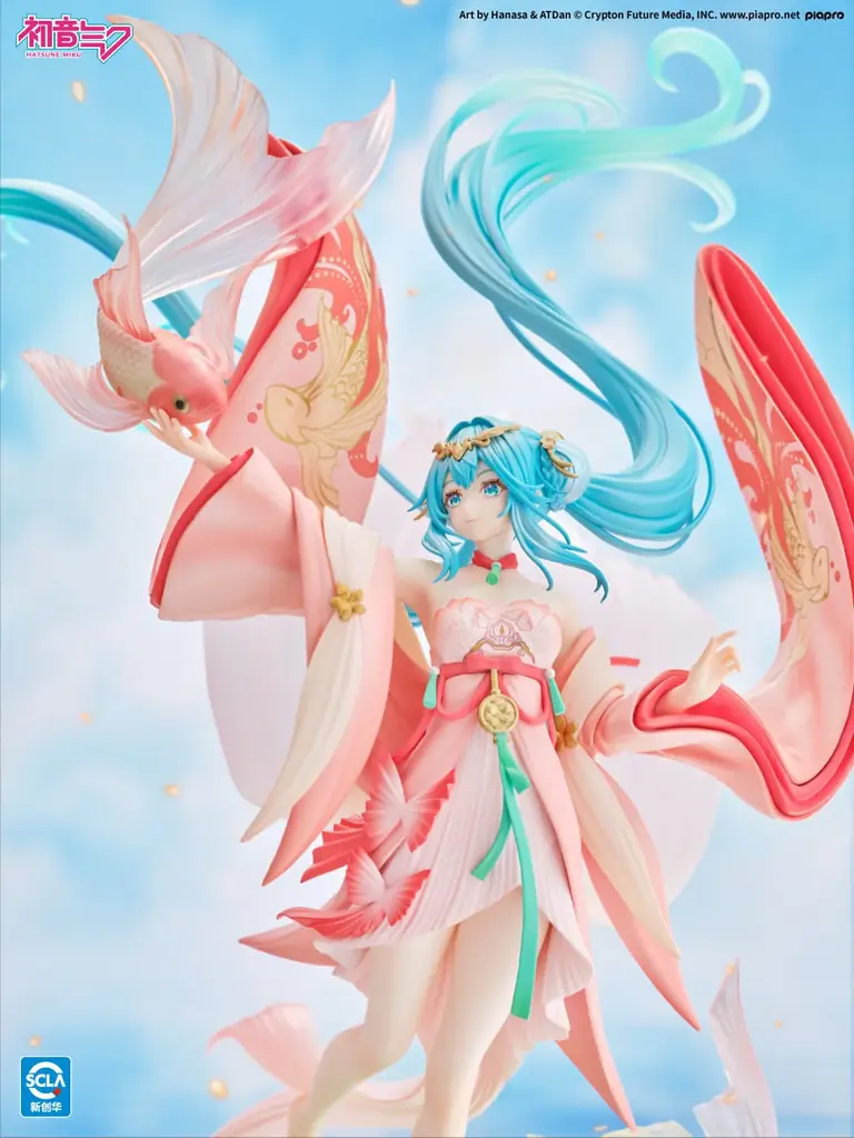 人気イラストレーターATDan氏と「Hanasa」氏の描く『初音ミク　金魚Ver.』が 1/7スケールフィギュアに！ 画像 9