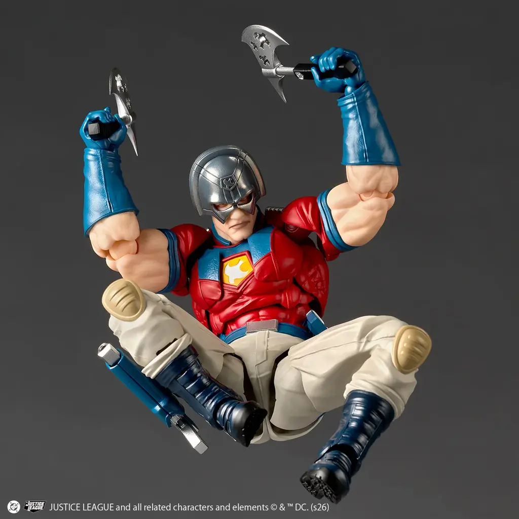 DCユニバースの特殊部隊「スーサイド・スクワッド」の一員、ピースメイカーがアクションフィギュアに！ 画像 5