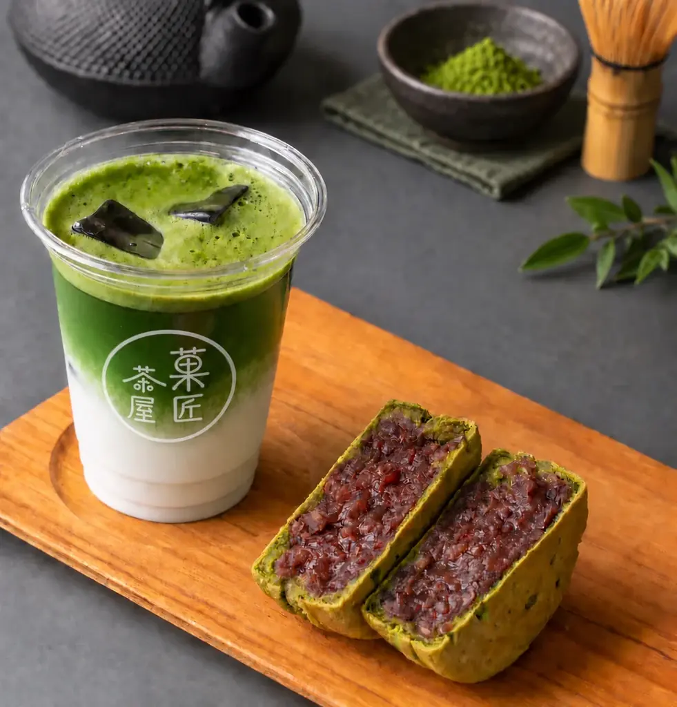広島で40年愛されるお茶専門店「菓匠茶屋」、ゆめタウン廿日市店にて本格宇治抹茶を味わう「濃い抹茶ラテ」「黒糖抹茶わらび餅ラテ」を新発売 画像 5