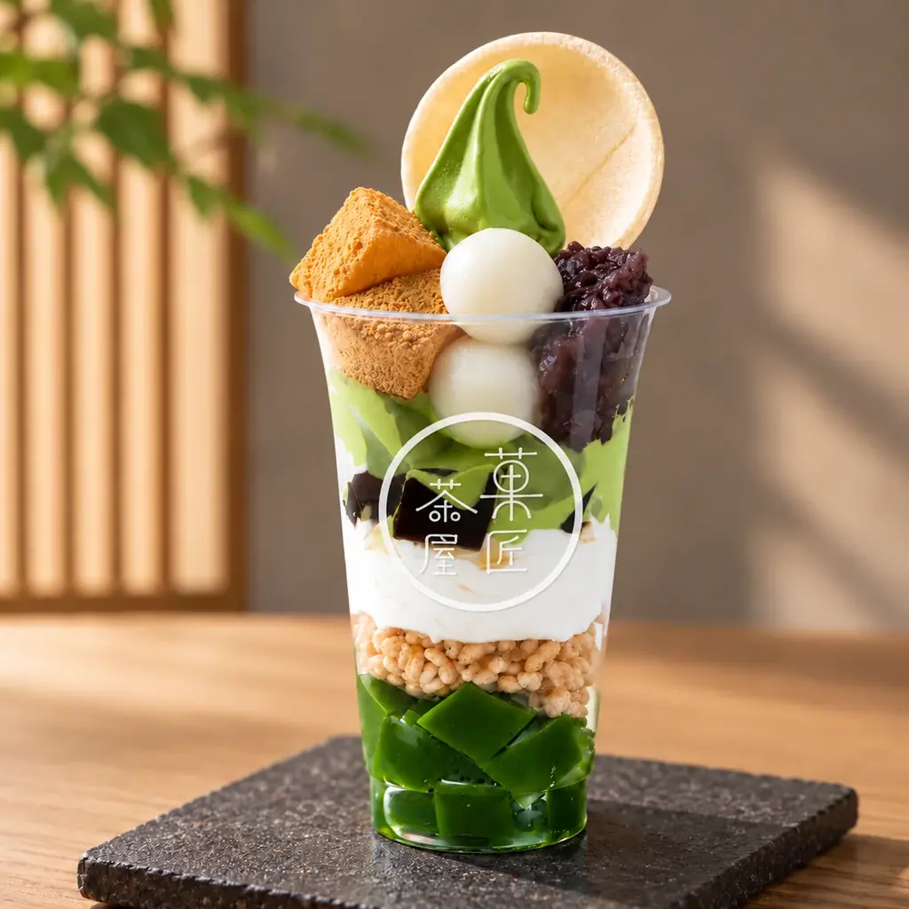 広島で40年愛されるお茶専門店「菓匠茶屋」、ゆめタウン廿日市店にて本格宇治抹茶を味わう「濃い抹茶ラテ」「黒糖抹茶わらび餅ラテ」を新発売 画像 7