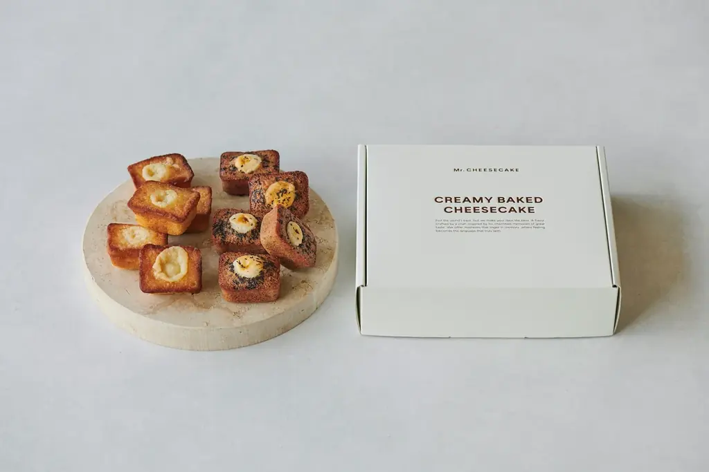 発売半年で累計販売数20万個を突破したひとくちチーズケーキ「CREAMY BAKED CHEESECAKE」から新フレーバー「Milk Tea」が登場！ 画像 4