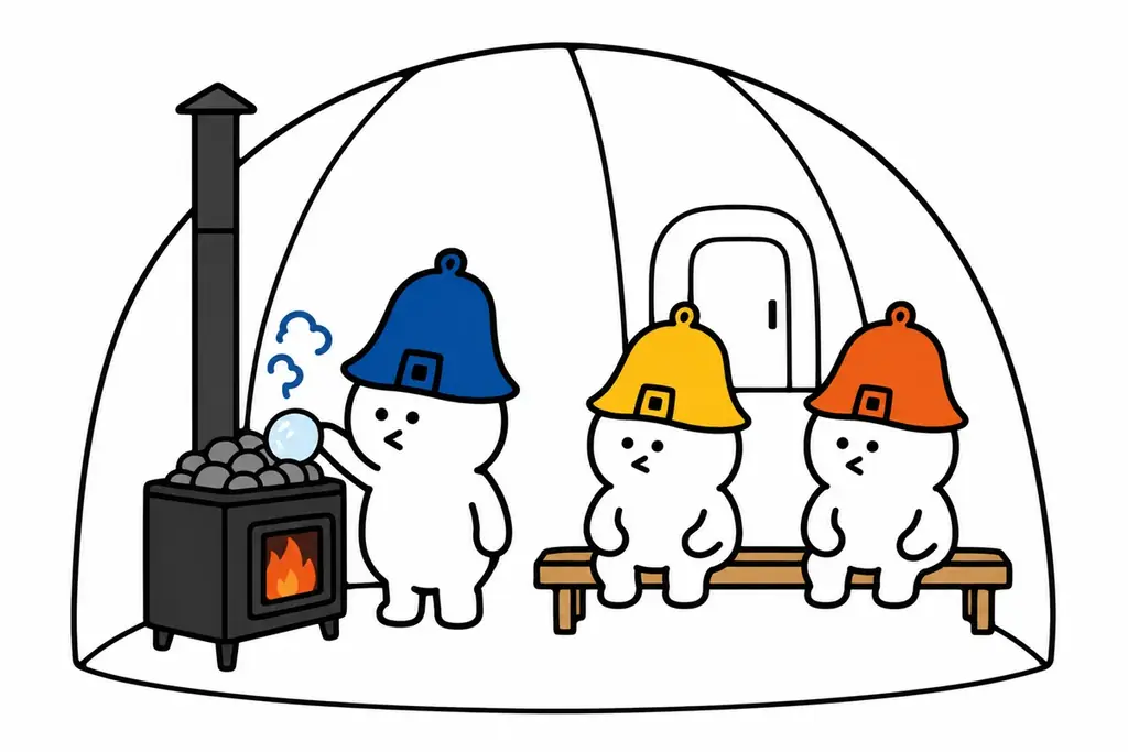 喜助の湯の屋上が、10月25日だけサウナになる。ヤネノウエサウナ開催 画像 6