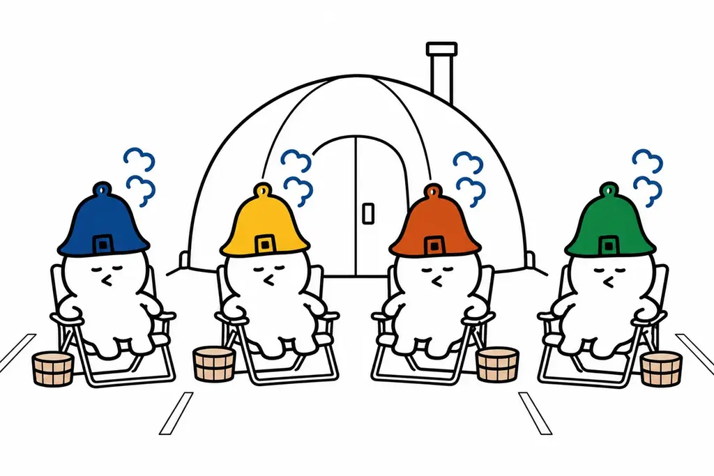 喜助の湯の屋上が、10月25日だけサウナになる。ヤネノウエサウナ開催 画像 8
