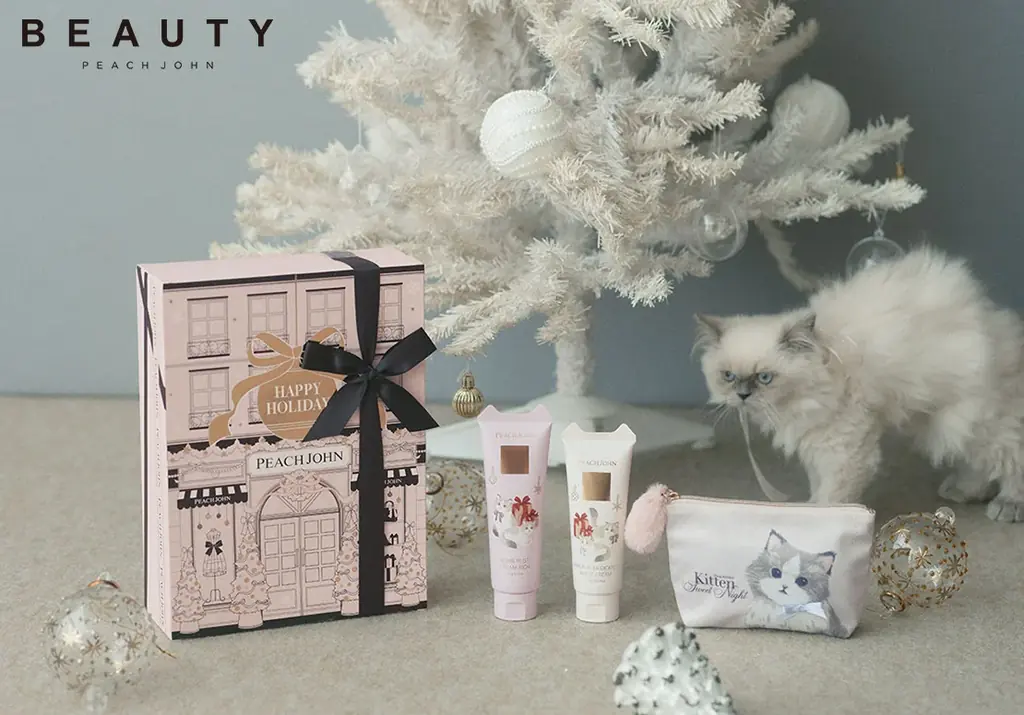10/7発売 PEACH JOHN BEAUTY ホリデーコレクション