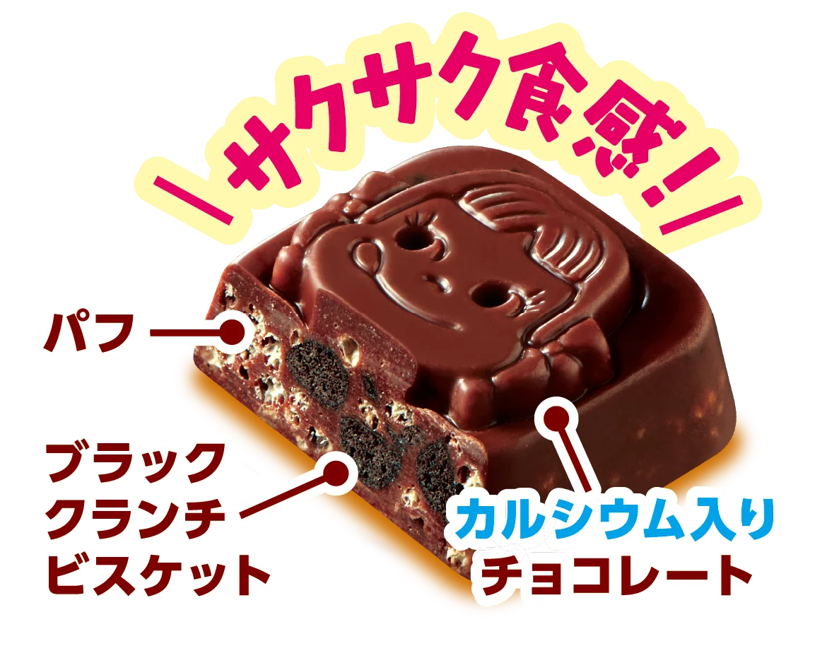 【不二家】「ペコちゃんポコちゃんとゆかいな仲間たち」がパッケージに登場！ 「ペコポコクランチチョコレート袋」「ミルキーチョコビスケット6P」「コロコロミルキーボールチョコパウチ」「チョコえんぴつ」 画像 2