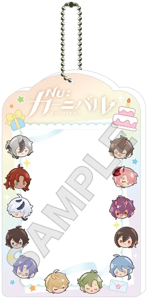 『NU: カーニバル』のお誕生日イラストを使用した新商品が、アニメイトで12月19日発売！　さらに、特典「ガーランドカード」がもらえるフェアを開催 画像 5