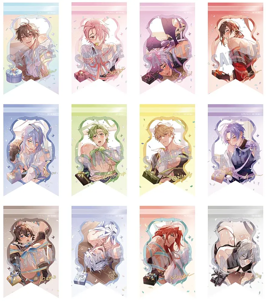 『NU: カーニバル』のお誕生日イラストを使用した新商品が、アニメイトで12月19日発売！　さらに、特典「ガーランドカード」がもらえるフェアを開催 画像 7