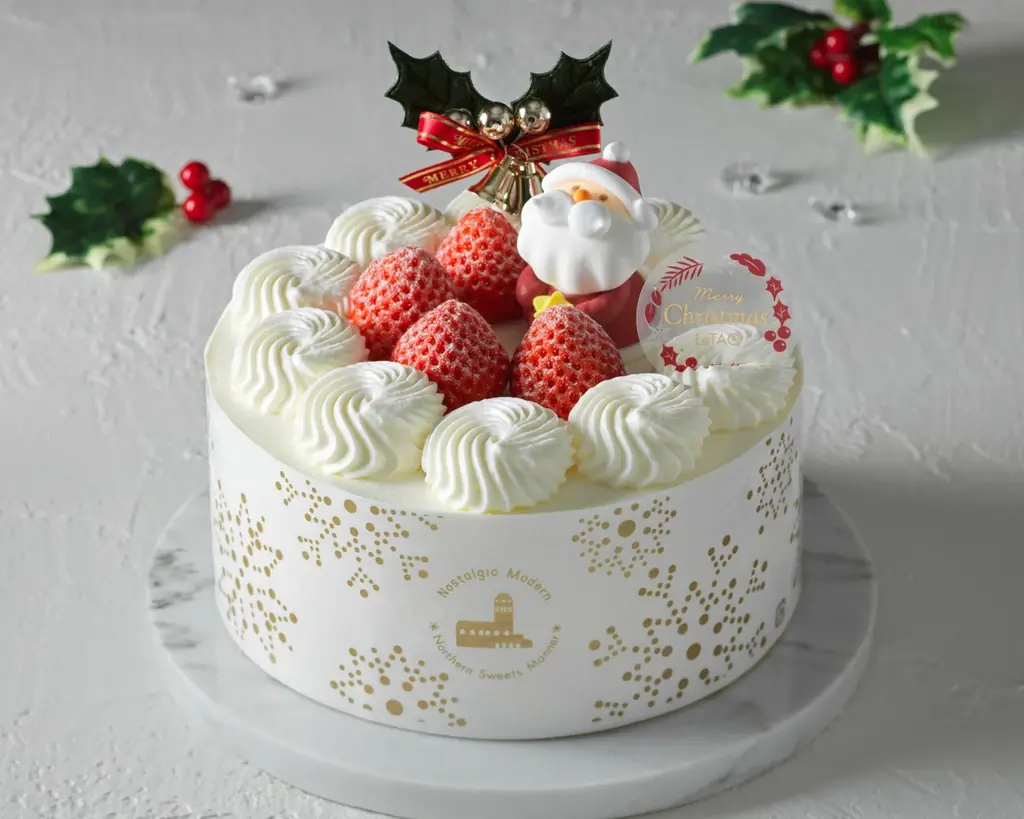 【小樽洋菓子舗ルタオ 直営店舗限定】聖夜を彩る2026年クリスマスケーキ全7種を公開！ツリーやサンタ帽子モチーフも登場。 画像 4