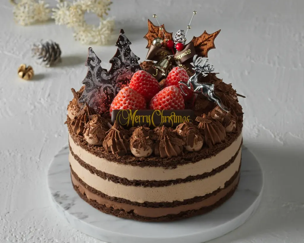 【小樽洋菓子舗ルタオ 直営店舗限定】聖夜を彩る2026年クリスマスケーキ全7種を公開！ツリーやサンタ帽子モチーフも登場。 画像 5