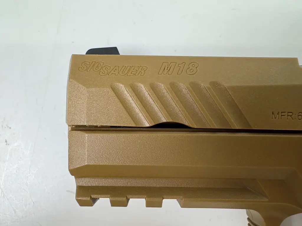 米軍正式採用拳銃で人気のハンドガンに ”コンパクトモデル” が登場！『SIG AIR ProForce M18 TAN CO2 GBB』2026年10月発売！！ 画像 2