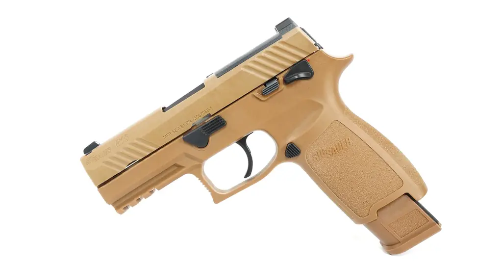 米軍正式採用拳銃で人気のハンドガンに ”コンパクトモデル” が登場！『SIG AIR ProForce M18 TAN CO2 GBB』2026年10月発売！！ 画像 4