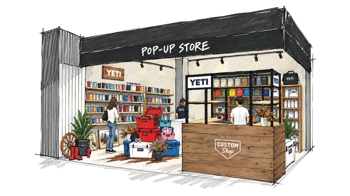 プレミアム‧アウトドアブランド「YETI®」がMIYASHITA PARKに10⽇間限定POP UP STOREをオープン 画像 1