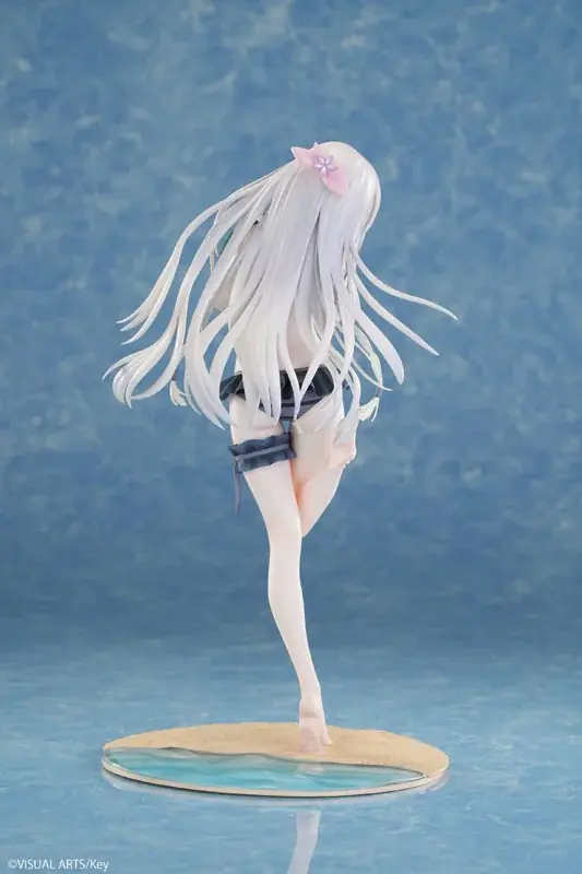 大人気ゲーム『Summer Pockets REFLECTION BLUE』より、「鳴瀬しろは」がフィギュアで登場。あみあみにて予約受付中。 画像 12