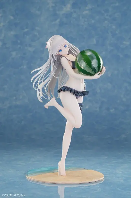 大人気ゲーム『Summer Pockets REFLECTION BLUE』より、「鳴瀬しろは」がフィギュアで登場。あみあみにて予約受付中。 画像 15