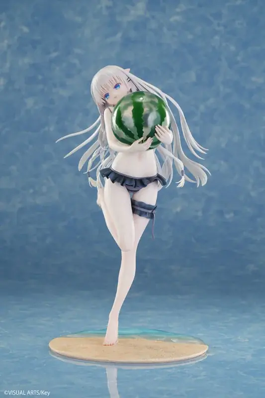 大人気ゲーム『Summer Pockets REFLECTION BLUE』より、「鳴瀬しろは」がフィギュアで登場。あみあみにて予約受付中。 画像 16