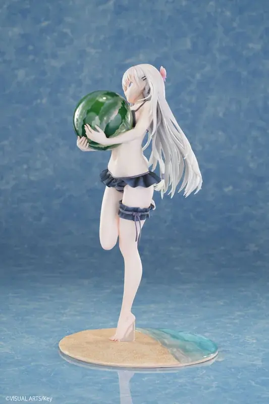 大人気ゲーム『Summer Pockets REFLECTION BLUE』より、「鳴瀬しろは」がフィギュアで登場。あみあみにて予約受付中。 画像 4