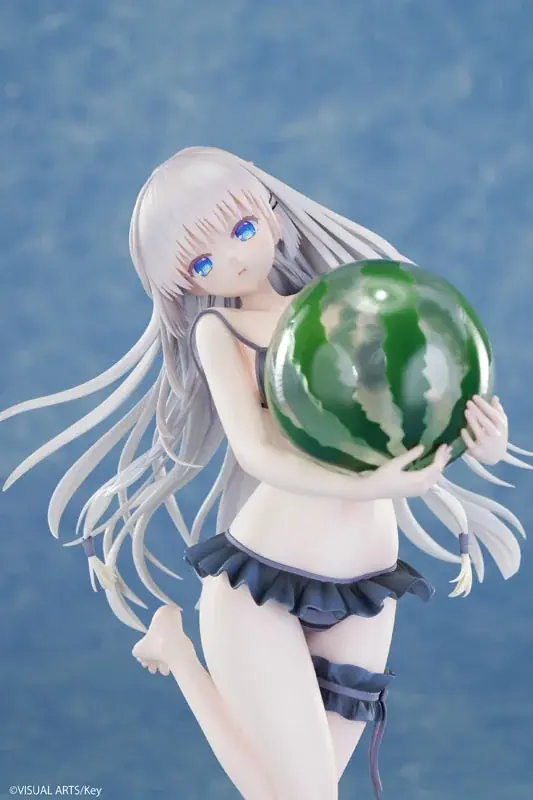 大人気ゲーム『Summer Pockets REFLECTION BLUE』より、「鳴瀬しろは」がフィギュアで登場。あみあみにて予約受付中。 画像 6